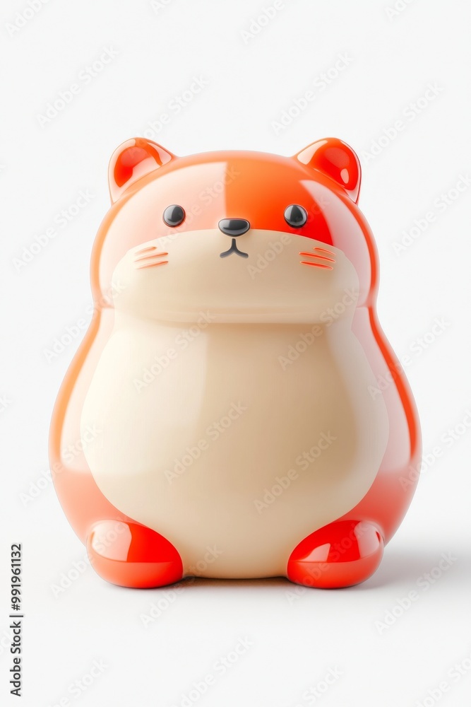 This adorable animalshaped ceramic bank is perfect for adding charm to kids room decor