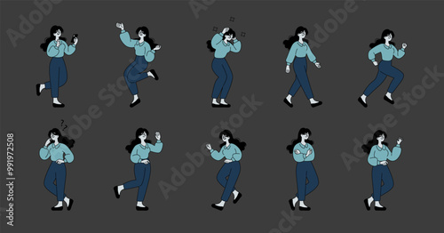 Business People. Flat Vector Illustration