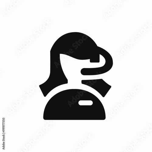 support center icon sign vector