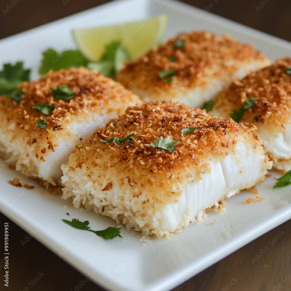 Amateur Photo of Baked Parmesan Crusted Tilapia Amateur Photo of Baked Parmesan Crusted Tilapia