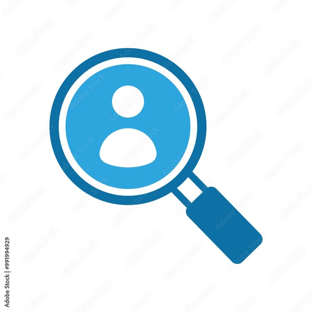 people search vector icon solid design people search vector icon solid design