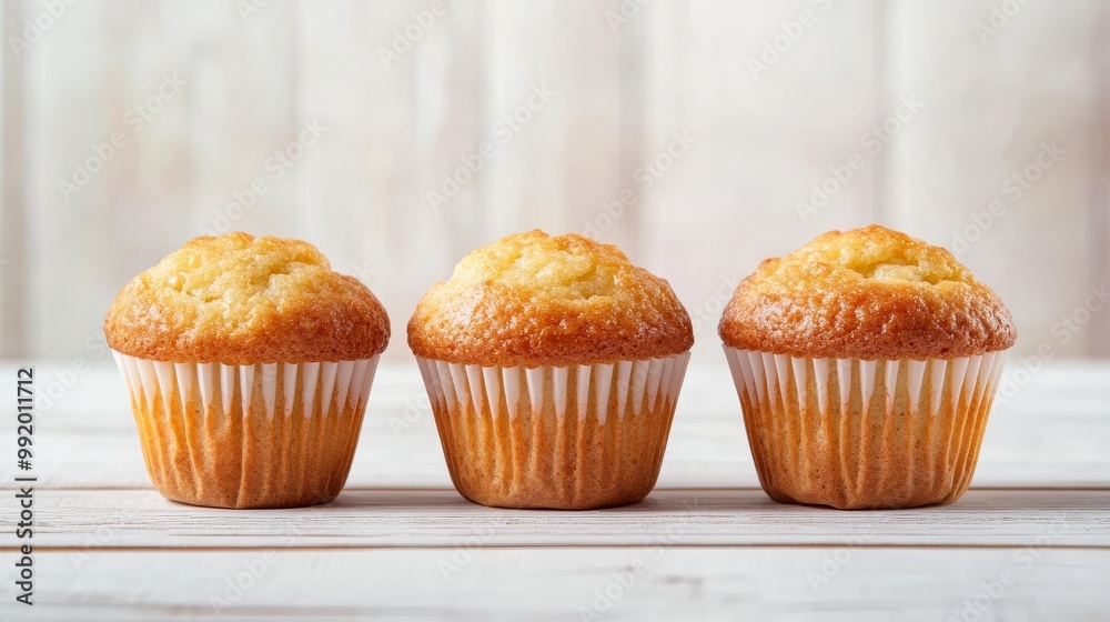 Trio of mini muffins