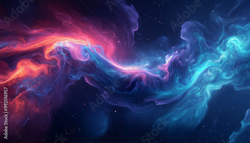 abstract colorful space computer wallpaper