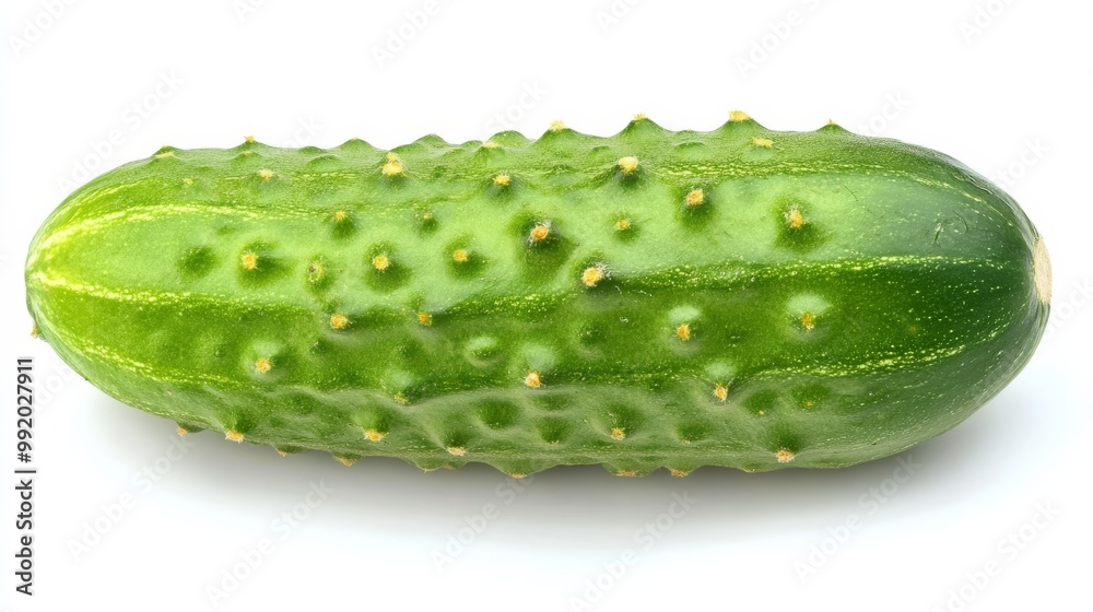 White background cucumber White background cucumber