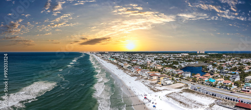 Destin Florinda beach Sunset view