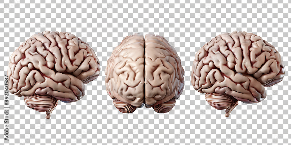 Human Brain Collection: Detailed Side, Front, and Top Views Showcasing the Intricate Anatomy and Complexity of This Vital Organ Human Brain Collection: Detailed Side, Front, and Top Views Showcasing the Intricate Anatomy and Complexity of This Vital Organ