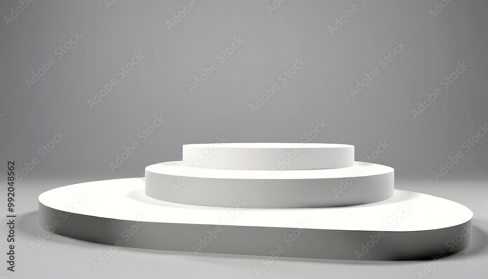 3D Textured Podium with Stylish Design 3D Textured Podium with Stylish Design