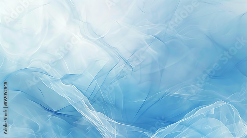 Light Blue Abstract Background: A Soft and Soothing Visual Experience Perfect for Enhancing Digital Projects with Its Elegant and Modern Aesthetic