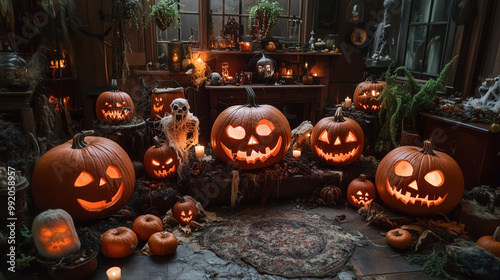 jack o lantern, Generative AI
