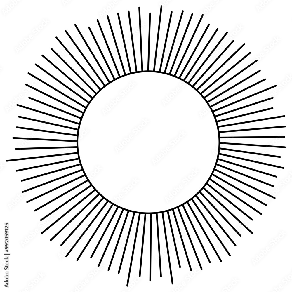 Sun Outline Sun Outline