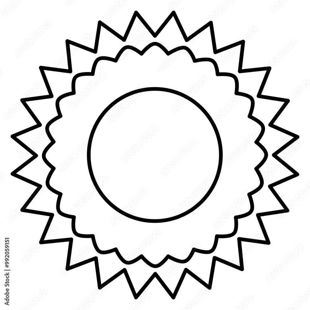 Sun Outline Sun Outline