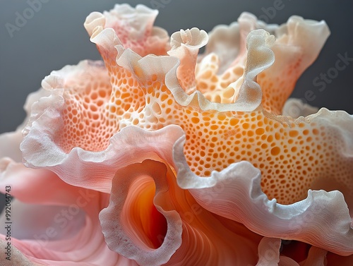 Close-up of a Delicate Coral Formation