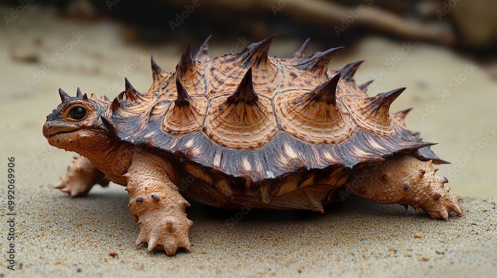 Spiny Turtle: A Close-Up Look at a Prickly Reptile Spiny Turtle: A Close-Up Look at a Prickly Reptile