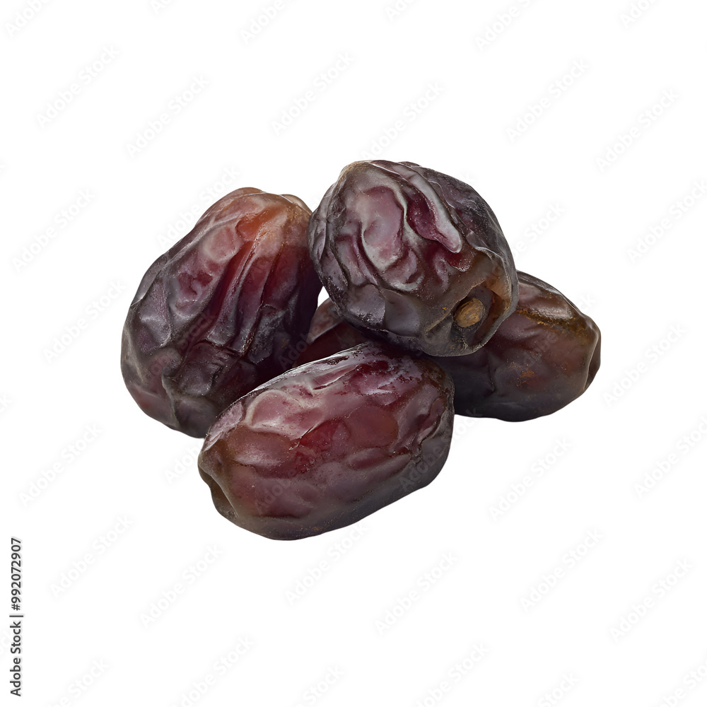 Tree Fruits - Date. A group of dried Dates with a rich brown color, isolated on transparent backdrop. Tree Fruits - Date. A group of dried Dates with a rich brown color, isolated on transparent backdrop.