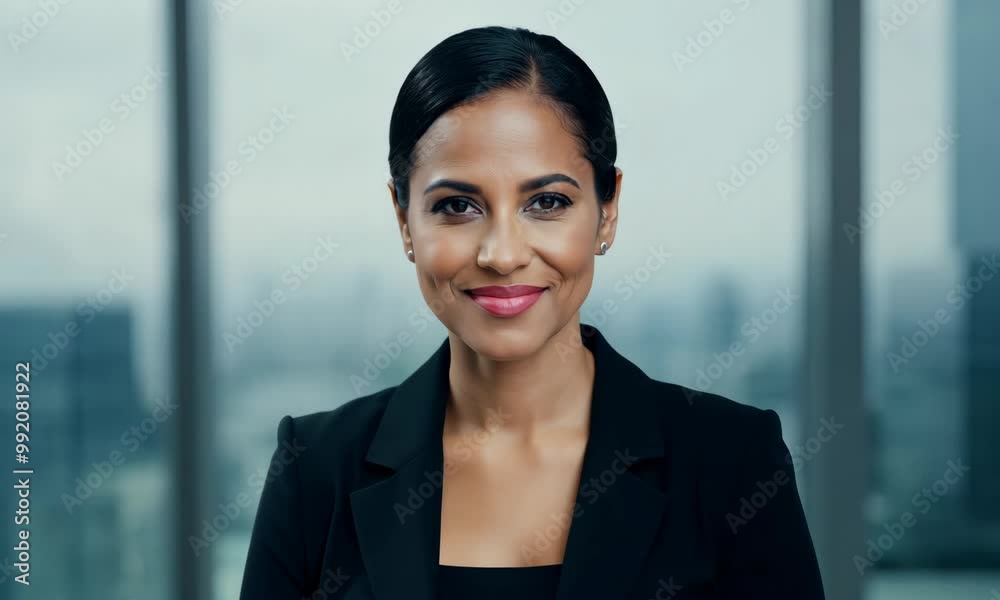 confident black businesswoman in a modern office setting, sense of authority and success, for representing leadership, empowerment, professionalism in corporate environment confident black businesswoman in a modern office setting, sense of authority and success, for representing leadership, empowerment, professionalism in corporate environment