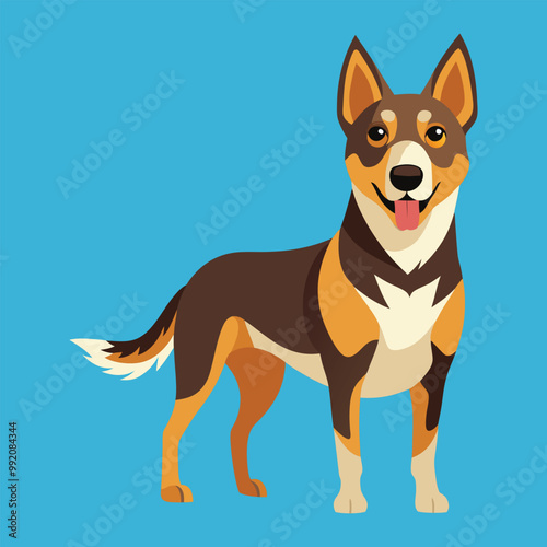 Adobe Illustrator Artwork Dog Vector Illustration