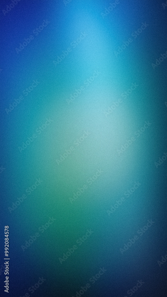 Obraz premium Vertical abstract gradient blending soft blue and green tones with a subtle grainy texture, perfect for modern wallpapers, banners, and creative designs