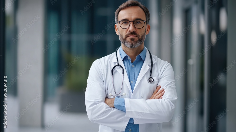 Professional Doctor in Consultation Setting Professional Doctor in Consultation Setting
