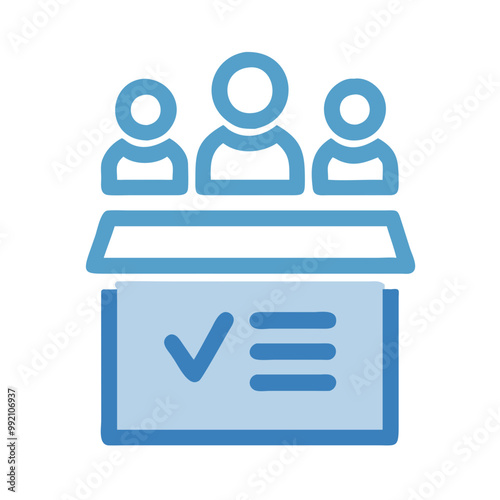 voting flat icon