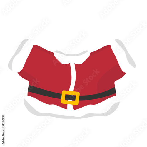Christmas Santa Suit Decoration Icon