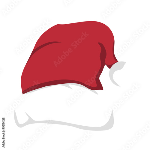 Christmas Santa Hat Decoration Icon