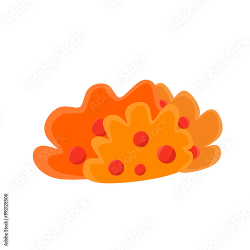 Bonfire Icon. Autumn Season Concept.