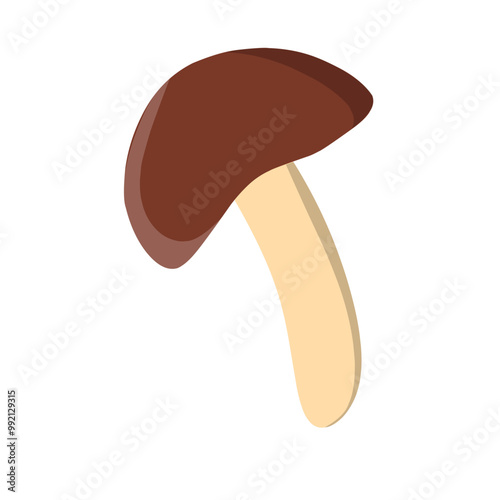 Mushroom Icon. Autumn Season Concept.