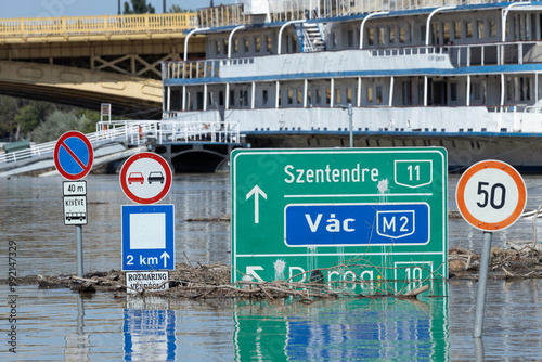 flood in Budapest