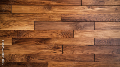Background texture of beautiful modern wooden floor close up top view