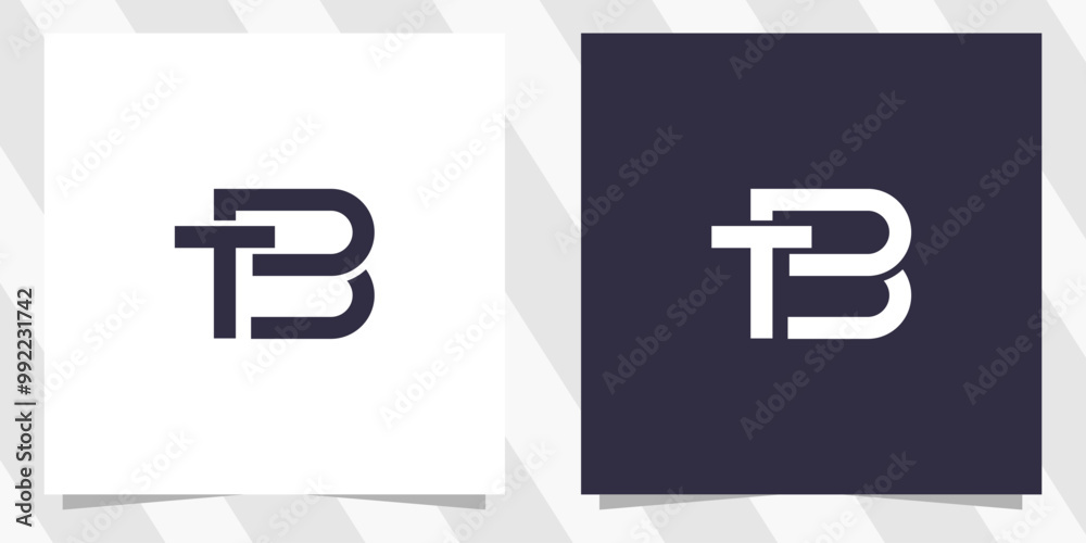 letter tb bt logo design vector letter tb bt logo design vector