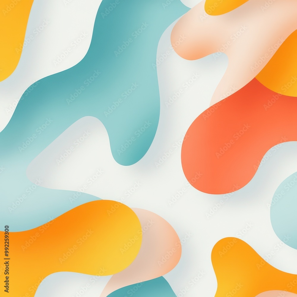 Abstract Seamless Patterns in Vivid Colors Abstract Seamless Patterns in Vivid Colors