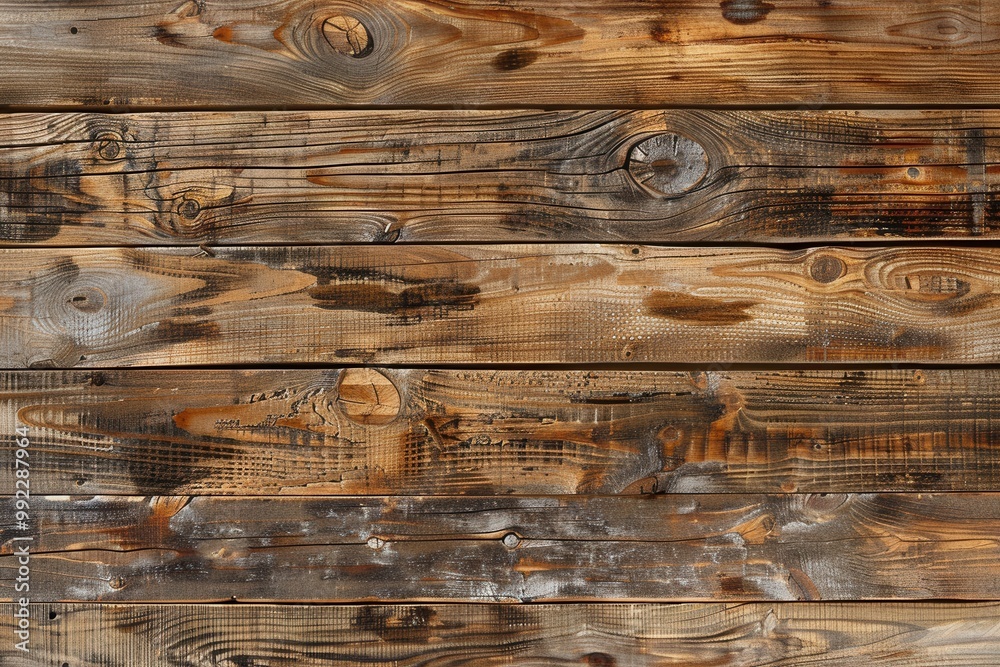 Naklejka premium Serene Woodland. Natural and rustic background concept