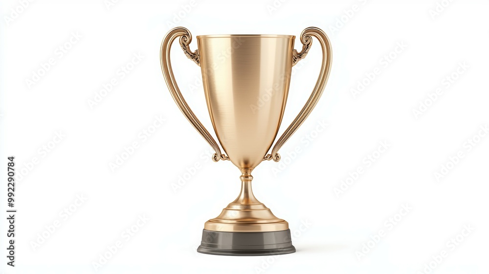A gold cup with a silver base and a black rim A gold cup with a silver base and a black rim
