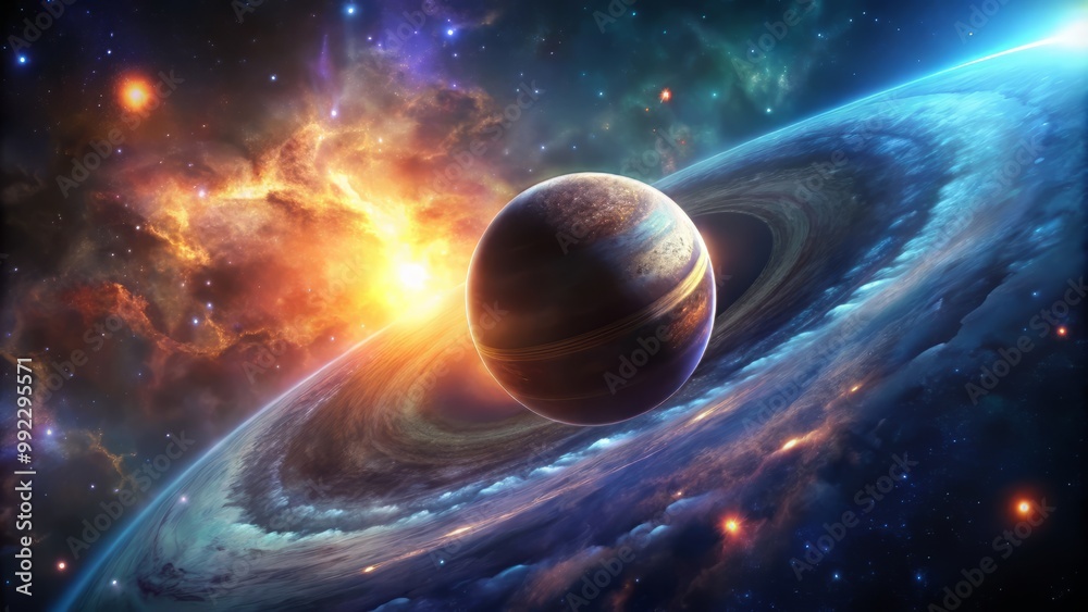 Stunning Visual Of A Rogue Planet Drifting Through The Galaxy With A