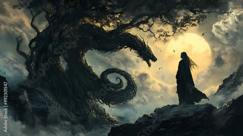 silhouette of a person