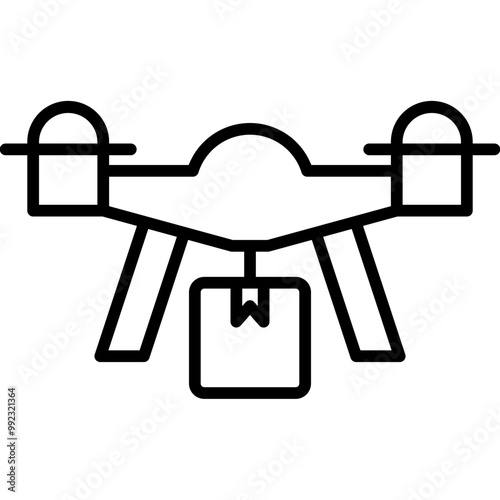 Drone Delivery Icon