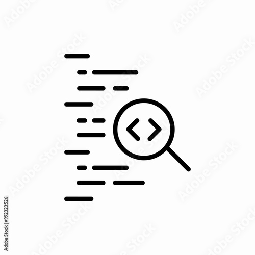 search data icon sign vector
