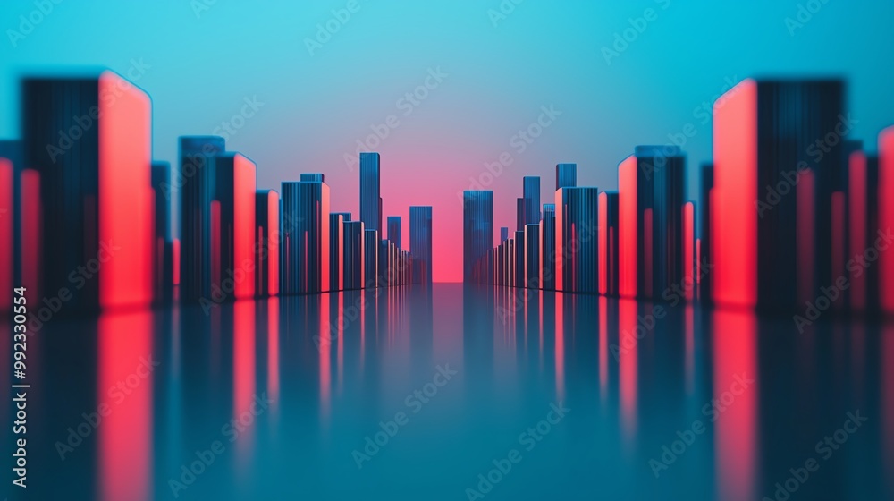 A futuristic city with streets paved in shifting, holographic colors, symbolizing innovation and creativity in design A futuristic city with streets paved in shifting, holographic colors, symbolizing innovation and creativity in design