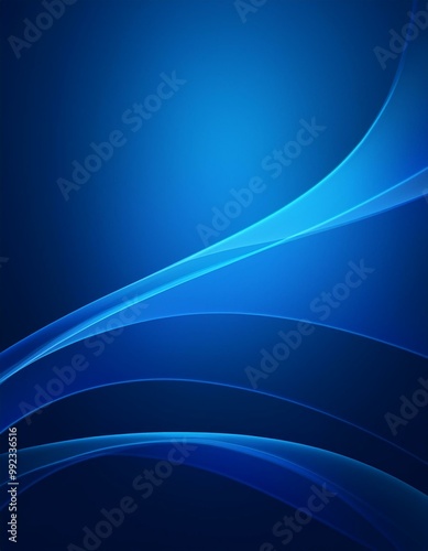 A smooth, abstract blue background featuring flowing lines and gradient curves, creating a futuristic and sleek design. Ideal for modern digital projects, technology themes, or visual branding.