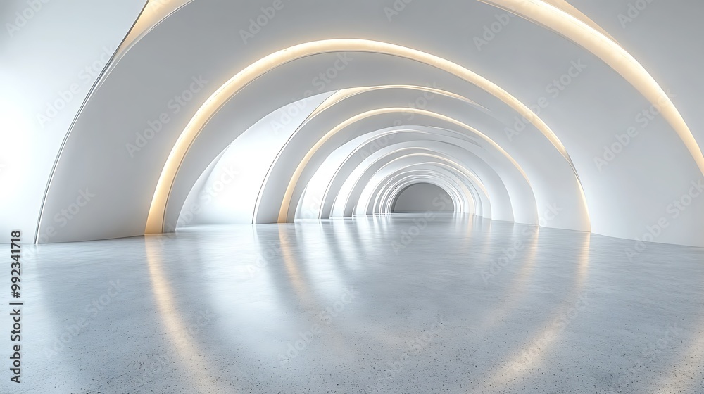 Naklejka premium Neon sign glowing in a rainy urban environment.