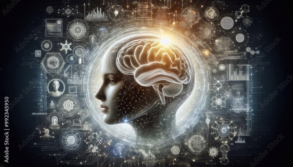 Obraz premium Künstliche Intelligenz