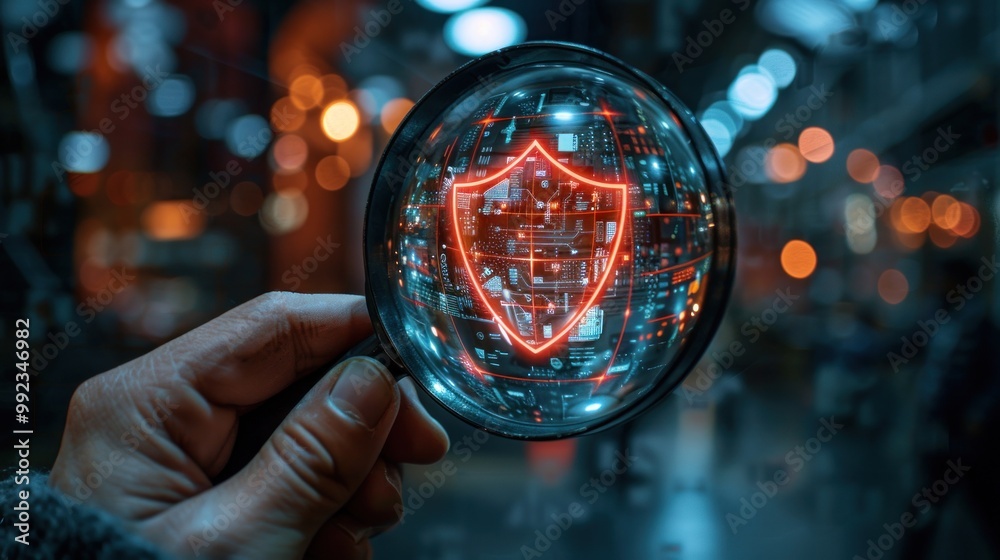 Cybersecurity Shield - Digital Protection Cybersecurity Shield - Digital Protection