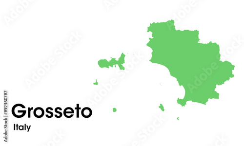 grosseto tuscany map italy
