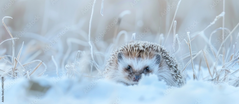 Hedgehog in the Snow Hedgehog in the Snow