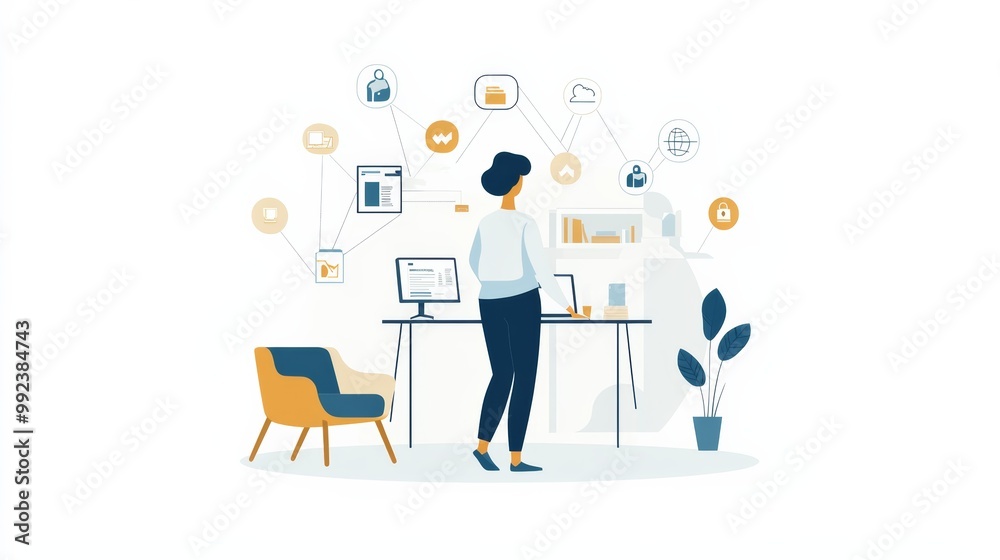 Work-Life Balance with Office and Home Work-Life Balance with Office and Home