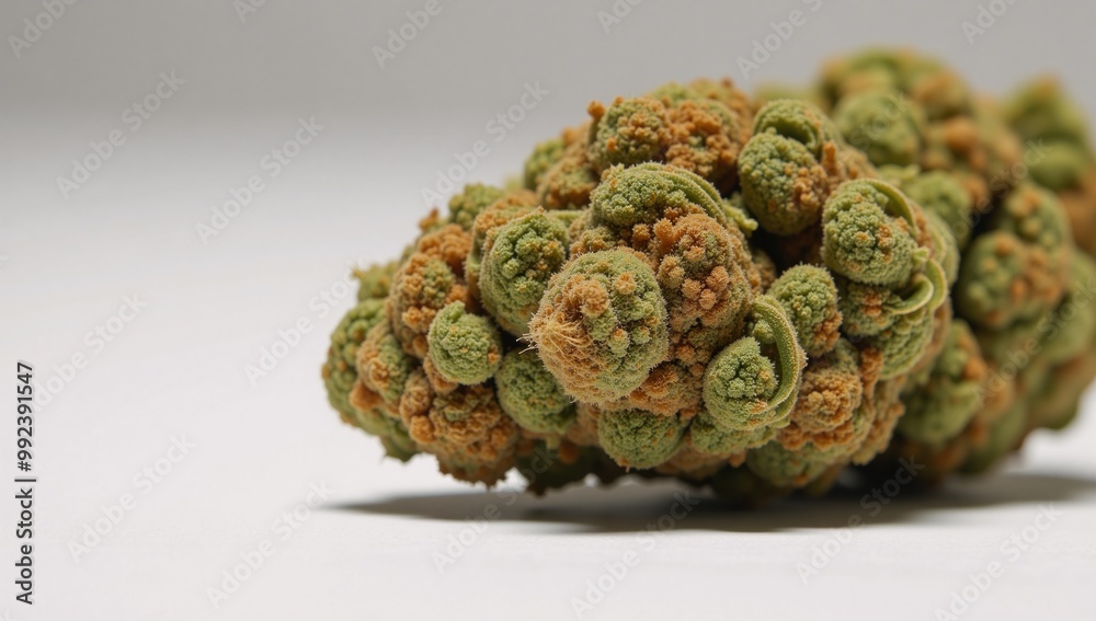 Prominent display showcasing uplifting cannabis strain (Marijuana Bud - Uplifting) Prominent display showcasing uplifting cannabis strain (Marijuana Bud - Uplifting)