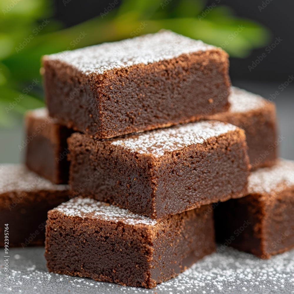 Delicious homemade chocolate brownies Delicious homemade chocolate brownies