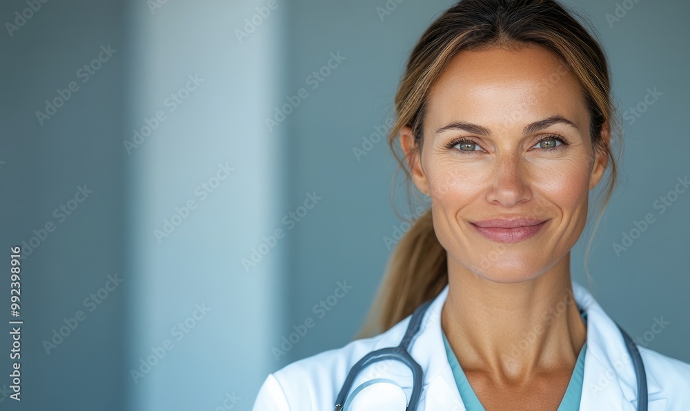 Confident Female Physician: A Portrait of Professionalism in Healthcare Confident Female Physician: A Portrait of Professionalism in Healthcare