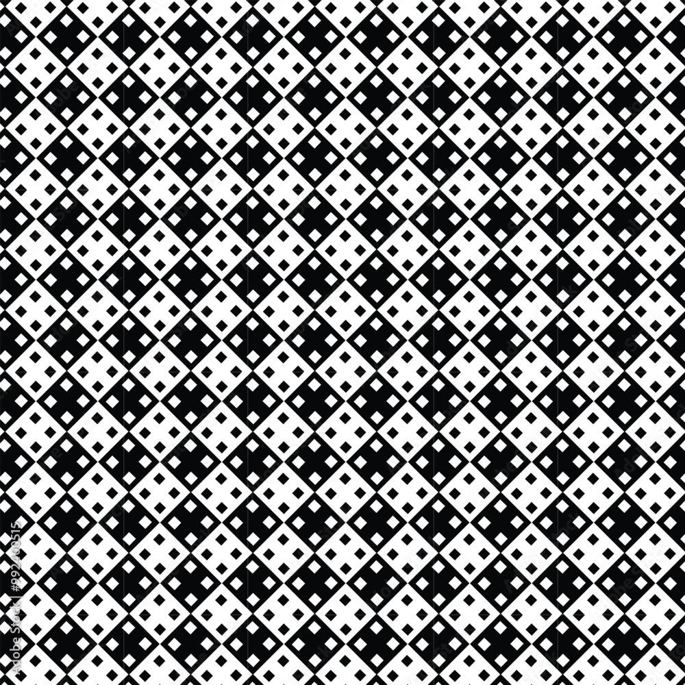 Black white squares seamless pattern Vector illustration Black white squares seamless pattern Vector illustration