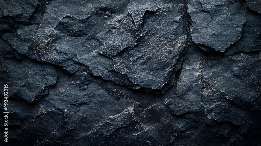 A Close-Up View of a Dark, Rough, and Textured Stone Wall, Showing the Natural Irregularities and Layers of the Stone A Close-Up View of a Dark, Rough, and Textured Stone Wall, Showing the Natural Irregularities and Layers of the Stone